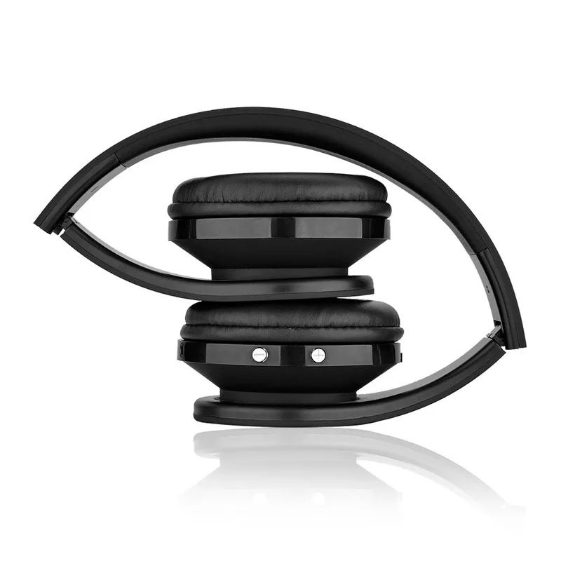Складные Проводные/беспроводные наушники Bluetooth наушники Hi-Fi стерео гарнитура складные Накладные наушники с микрофоном для IPhone Ipad Tablet PC