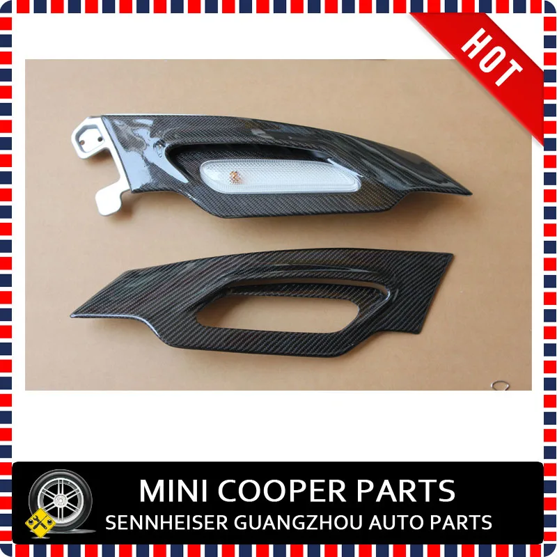 Совершенно новый материал из углеродного волокна Черная Стильная крышка для