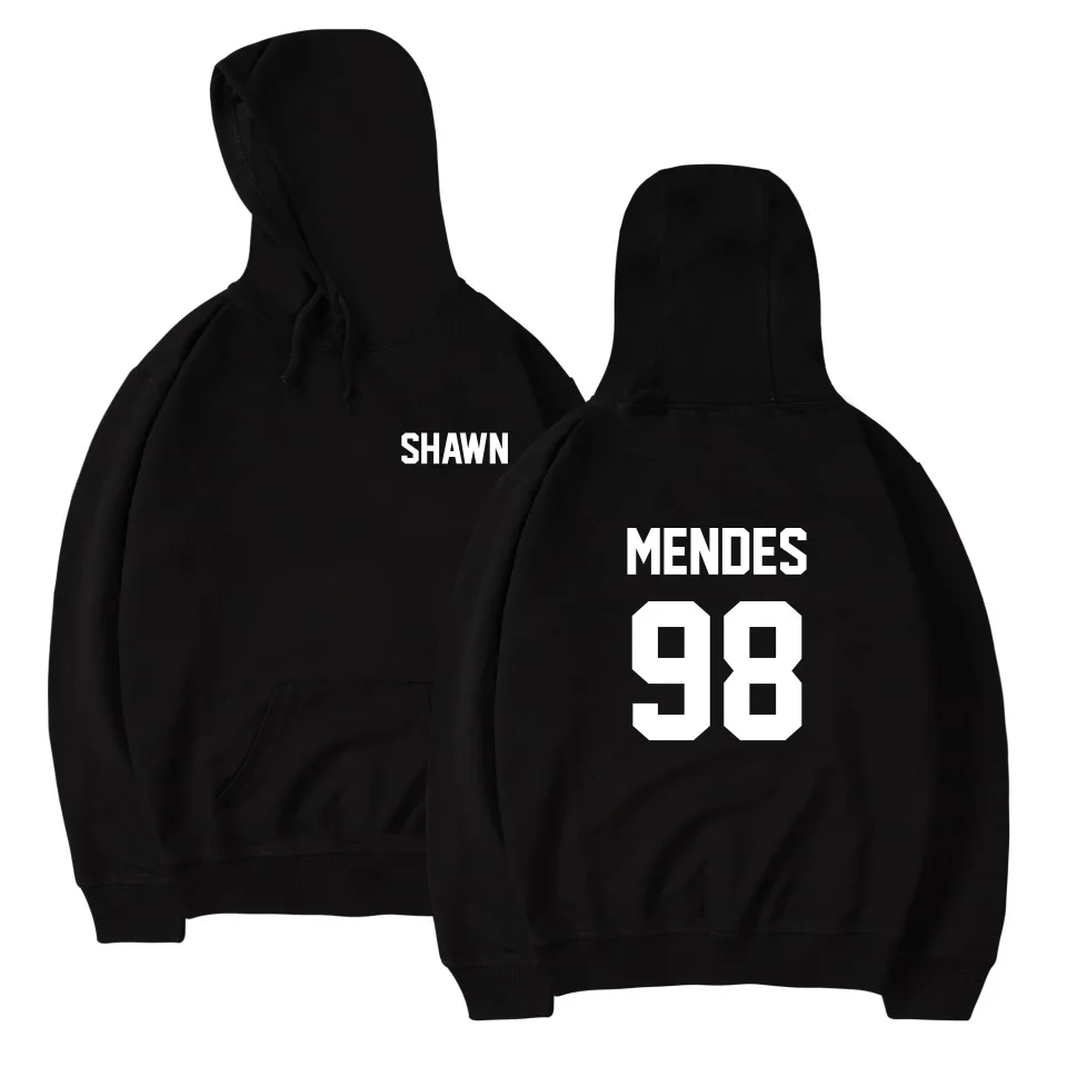 Женская толстовка с капюшоном Shawn Mendes осенняя Толстовка принтом в стиле хип хоп