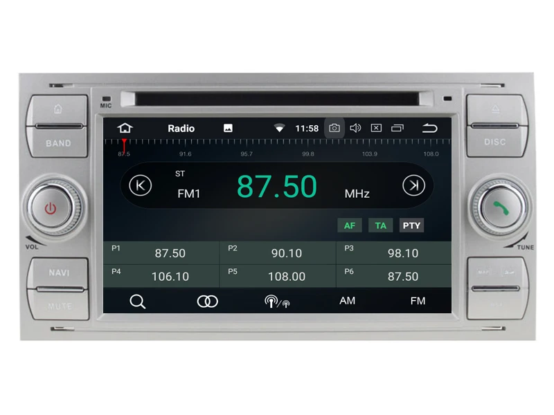 PX5 Android 8 0 ips экран автомобиля радио для FORD FOCUS C MAX Fiesta Fusion 4 Гб Оперативная память + 32