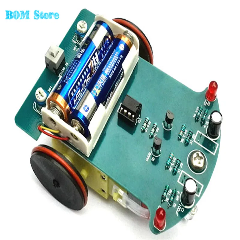 D2-1 DIY Kit интеллектуальное отслеживание Линия Smart Car suite TT Двигатель электронного