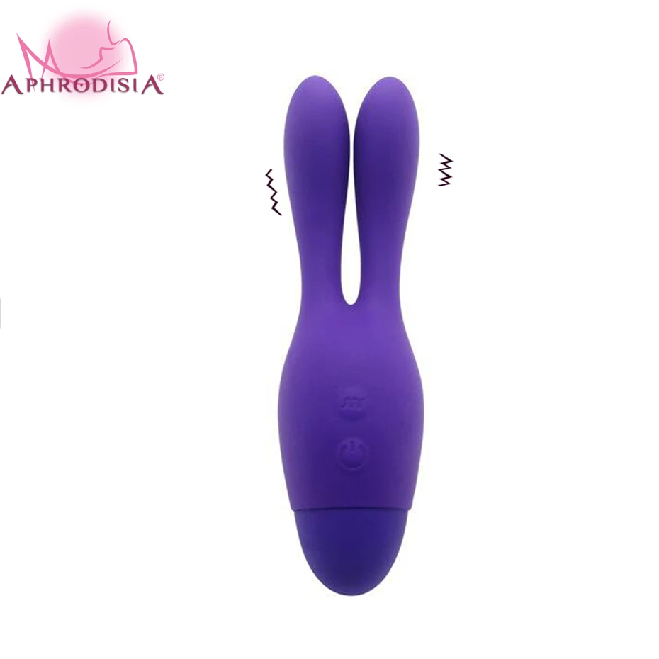 Силиконовая игрушка APHRODISIA многоскоростной вибратор вибрирующий Кролик Vibe