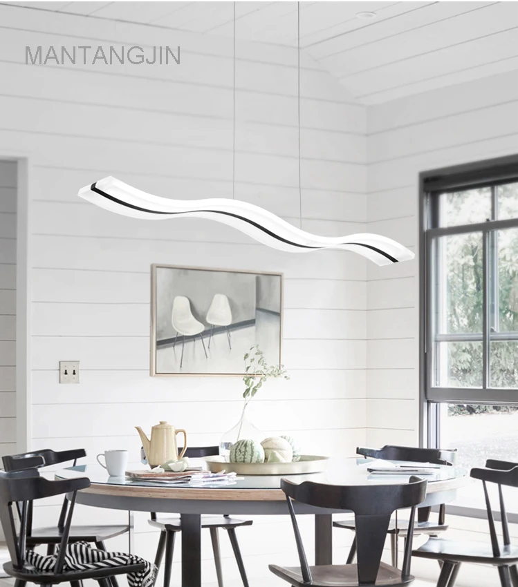 Современные потолочные светильники для гостиной 38 Вт акриловая потолочная лампа