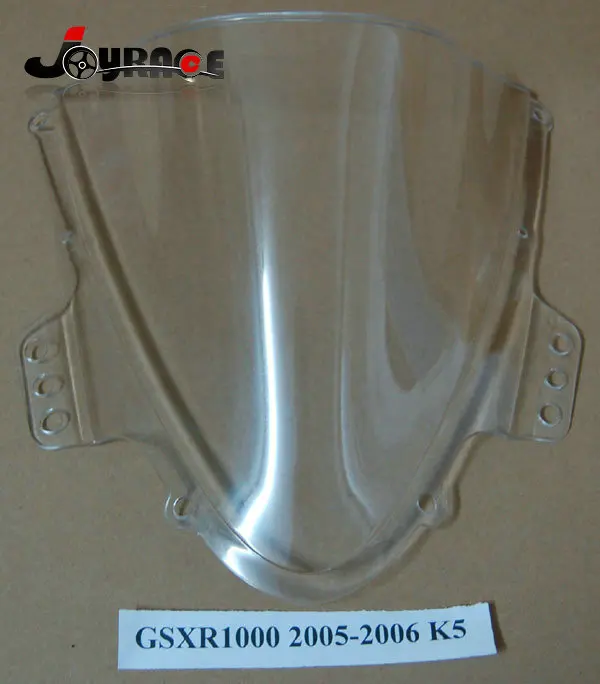 Motorcycle Double Bubble Windshield WindScreen Smoke Fit for 2005-2006 SUZUKI GSXR 1000 K5 K6 | Автомобили и мотоциклы