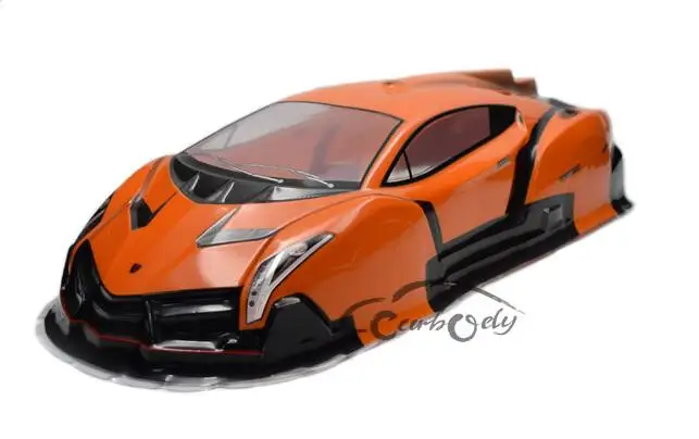 1/14 1/10 масштаб 1/18 Радиоуправляемый игрушечный автомобиль Lamborghinii корпус Плоский