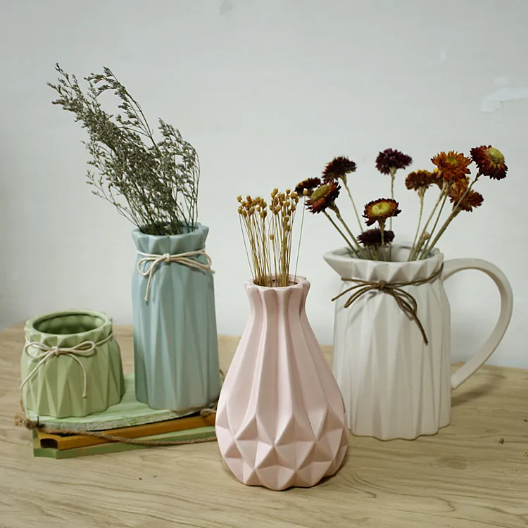 Европейская фарфоровая ваза с ручной росписью Современная керамическая для