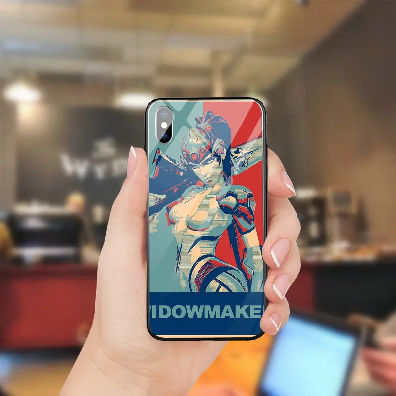 ПК ТПУ закаленное Стекло случаи мобильного телефона для Iphone 5 5s se X XR XS Max 8 7 плюс 6 S