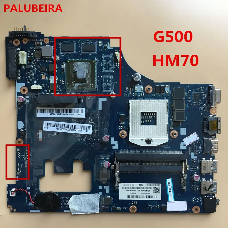 PALUBEIRA LA-9631P для Lenovo G500 материнская плата ноутбука VIWGP/GR REV: 1 0 HM70 поддержка