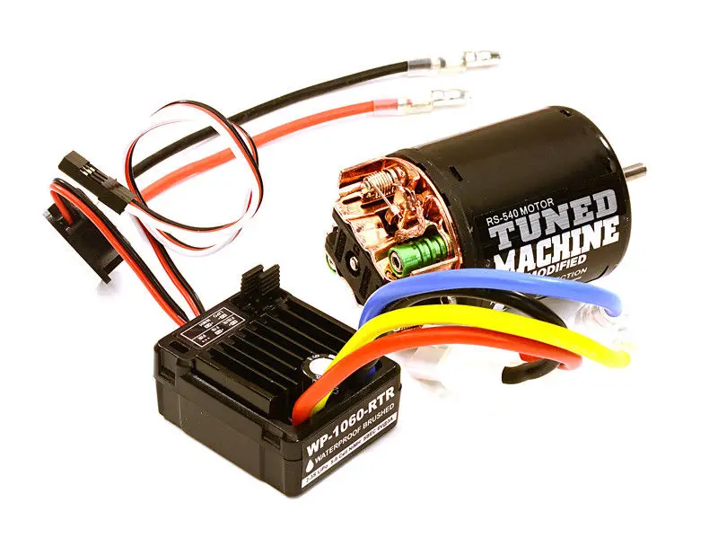 INTEGY SCALE EDITION WP-1060 ESC &amp 55T MOTOR 540 SIZE AXIAL | Игрушки и хобби