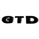 1 шт.лот Бесплатная доставка Пластиковая GTD Автомобильная эмблема значок Логотип Наклейка