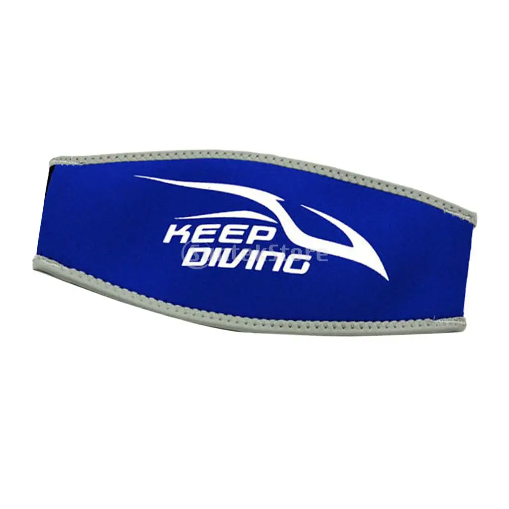 

Comfort Neoprene Diving Scuba Mask Head Strap Cover Wrap Hair Protection Fits Most Mask Straps 22.2 x 10 cm