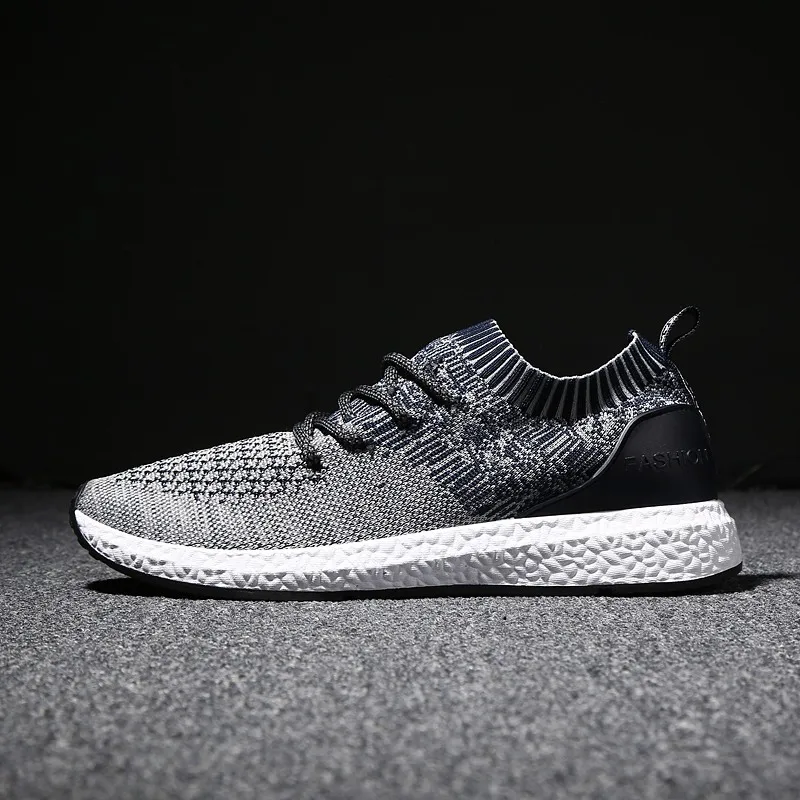 

OLOME 2019 Spring and Summer New Breathable Sports Shoes Men's Korean Version of The Trend of Wild Casual Shoes