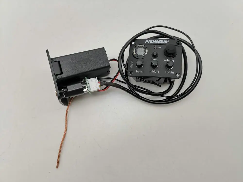 Гавайская гитара Пикапы кула Preamp Эквалайзер Тюнер Пьезо-пикап Эквалайзер гитара/звукосниматель для Укулеле