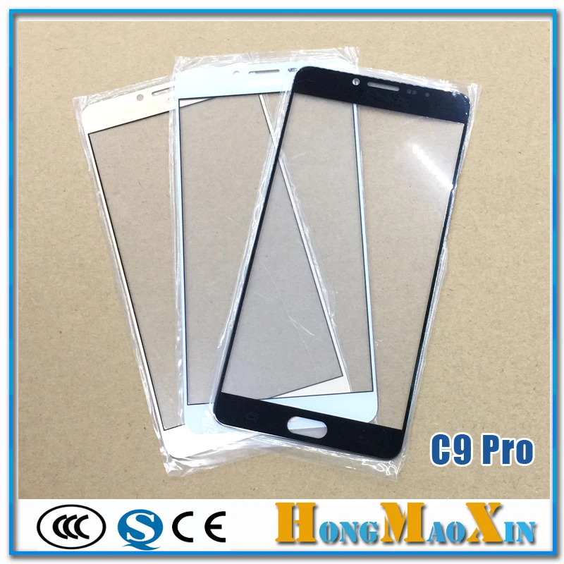 2 шт 6 0 &quotпередняя внешняя стеклянная линза Панель для Samsung Galaxy C7 C8 C9 Pro C9010 LCD