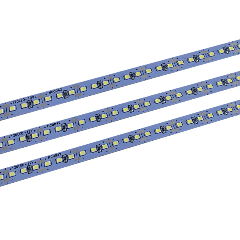 10 шт. 12 В 25 см светодиодная полоса освещения smd 2835 120D на метр Светодиодная жесткая
