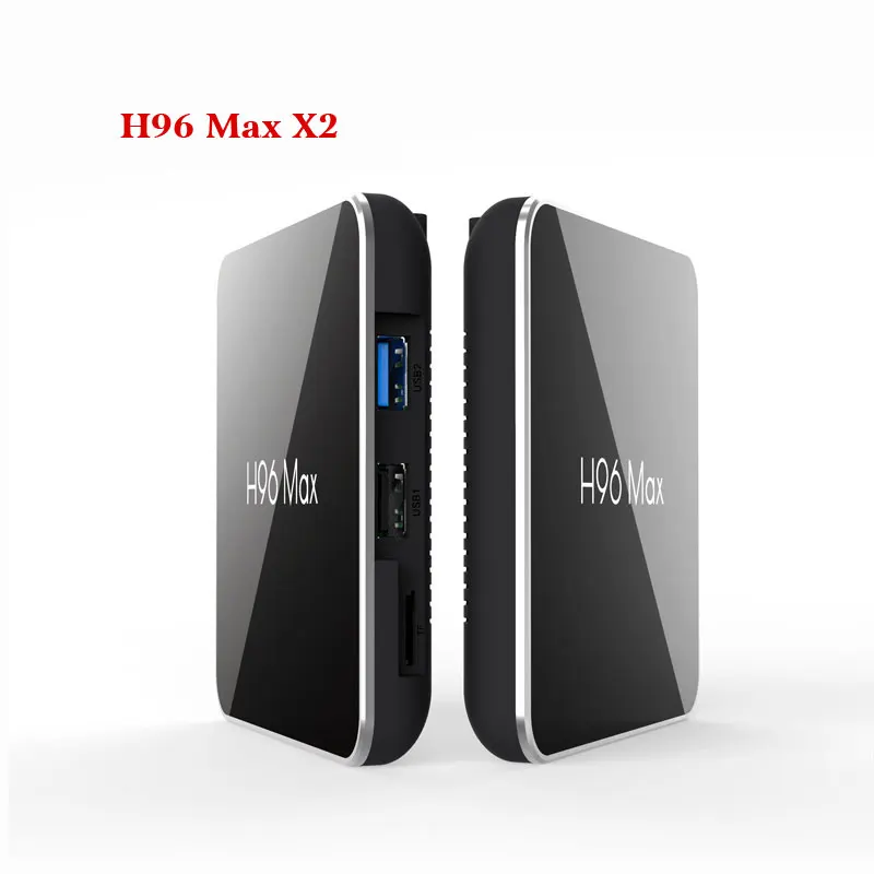 Последняя ТВ-приставка H96 max x2 Android 8 1 Amlogic S905X2 4 Гб 64 ТВ-Приставка Smart box pk X96MAX T95Q tv B |