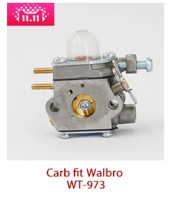 KELKONG Авто Карбюратор Carb ДЛЯ Poulan Sears Craftsman бензопила для Walbro WT-89 891 серебро