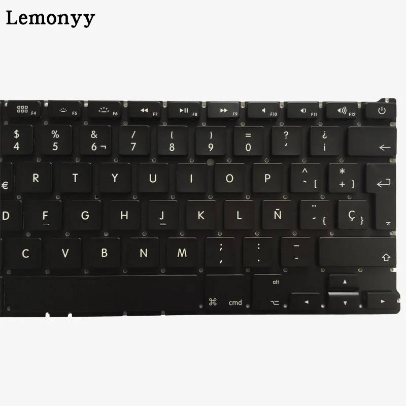 Новая испанская клавиатура для ноутбука Macbook Air 1" A1466 A1369 Клавиатура ноутбука MD231 MD232 MC503 MC504 2011-15 лет