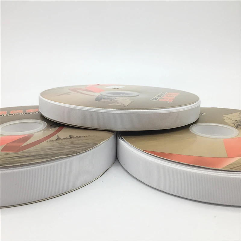 Лента высокого качества 5 ярдов 6/10/15/20/25/38/50 мм|grosgrain ribbon|ribbons for giftswhite grosgrain ribbon |