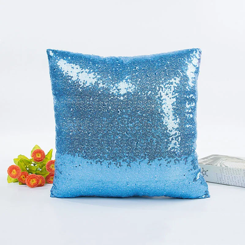 Наволочка с блестками блестящая на молнии для декора гостиной|cushion cover|sequin cushion