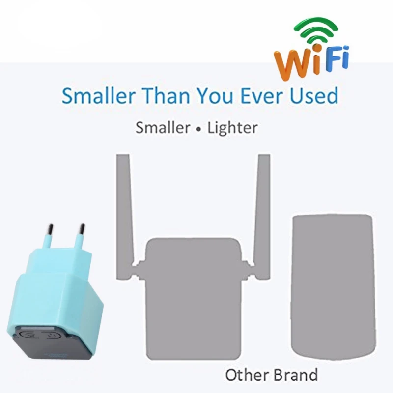 300 Мбит/с беспроводной Wi Fi ретранслятор 2 4 ГГц AP маршрутизатор 802.11N WiFi усилитель