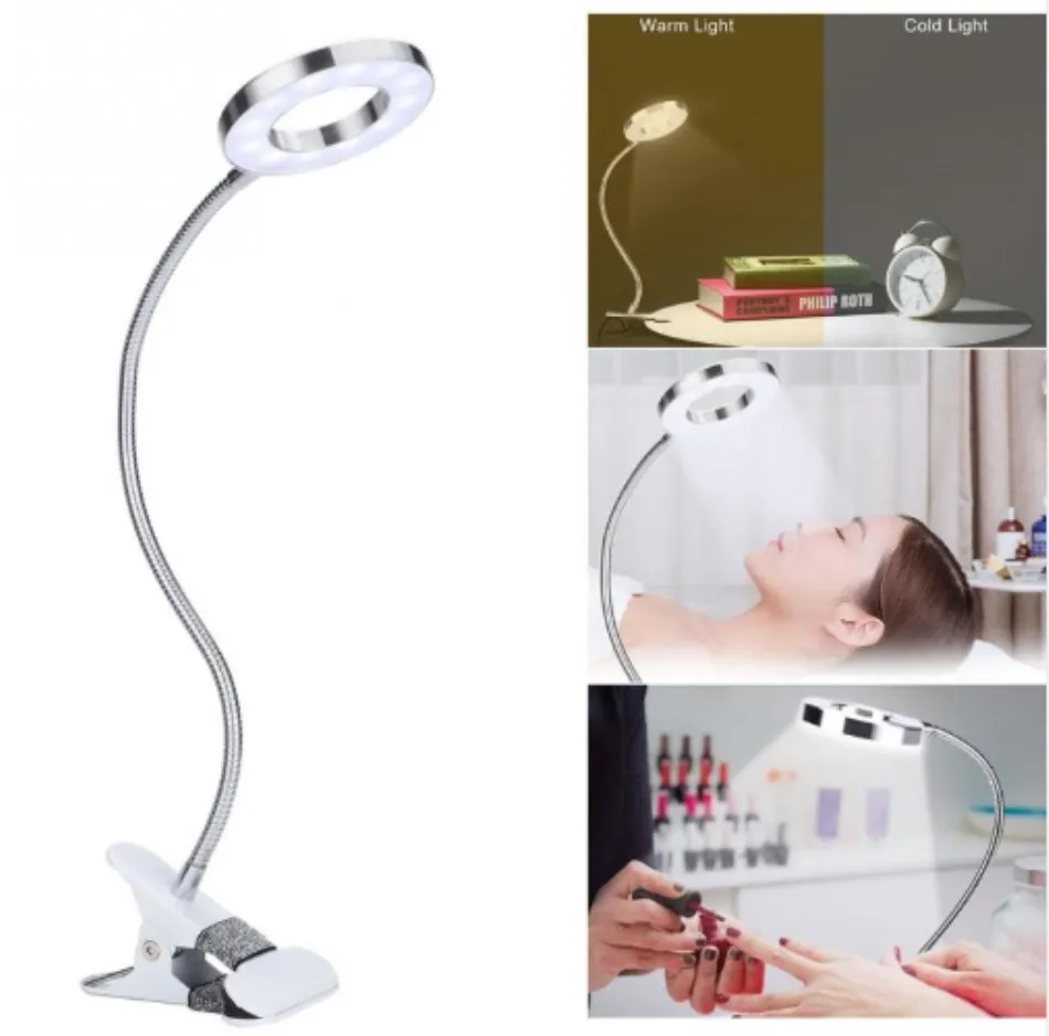 

Adjustable Tattoo LED Lamp Makeup Light Lamp Table Clip USB Lip Liner Eyebrow Microblading Eyelash Manicure Tattoo Accessories