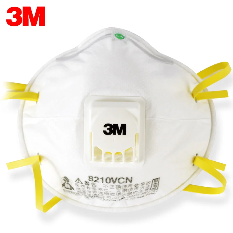 3 м 8210V маски 10 шт./лот Coolflow клапан Частиц Респиратор маска PM2.5 респиратор N95 защиты органов дыхания LT047