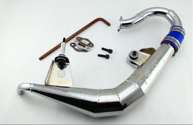 GTB гоночная труба с большим отверстием разрядная для LOSI 5IVE T KMX2 ROVAN LT|pipe saddle|pipe