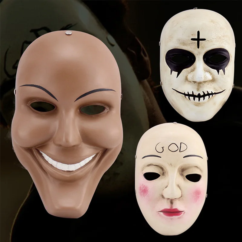 H & D платье для Хэллоуина с фильмом анархия Бог Крест Улыбка|smiling mask|the purgethe mask |