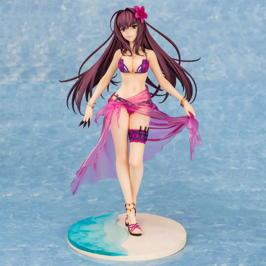 Fate/Grand Order Assassin Anime рисунок 26 см Scathach бикини купальник Ver. Слуга 1/7 Масштаб