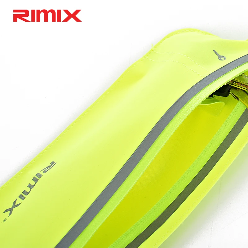 Спортивная поясная сумка для бега телефона наушников отражающая простая