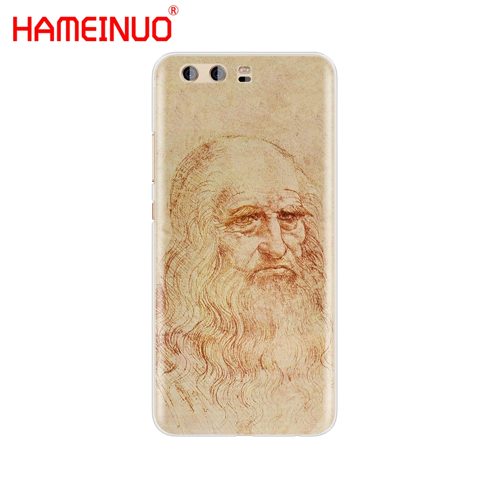 HAMEINUO Italy leonardo da vinci art Cover phone Case for huawei Ascend P7 P8 P9 P10 P20 lite plus pro G9 G8 G7 2017 | Мобильные