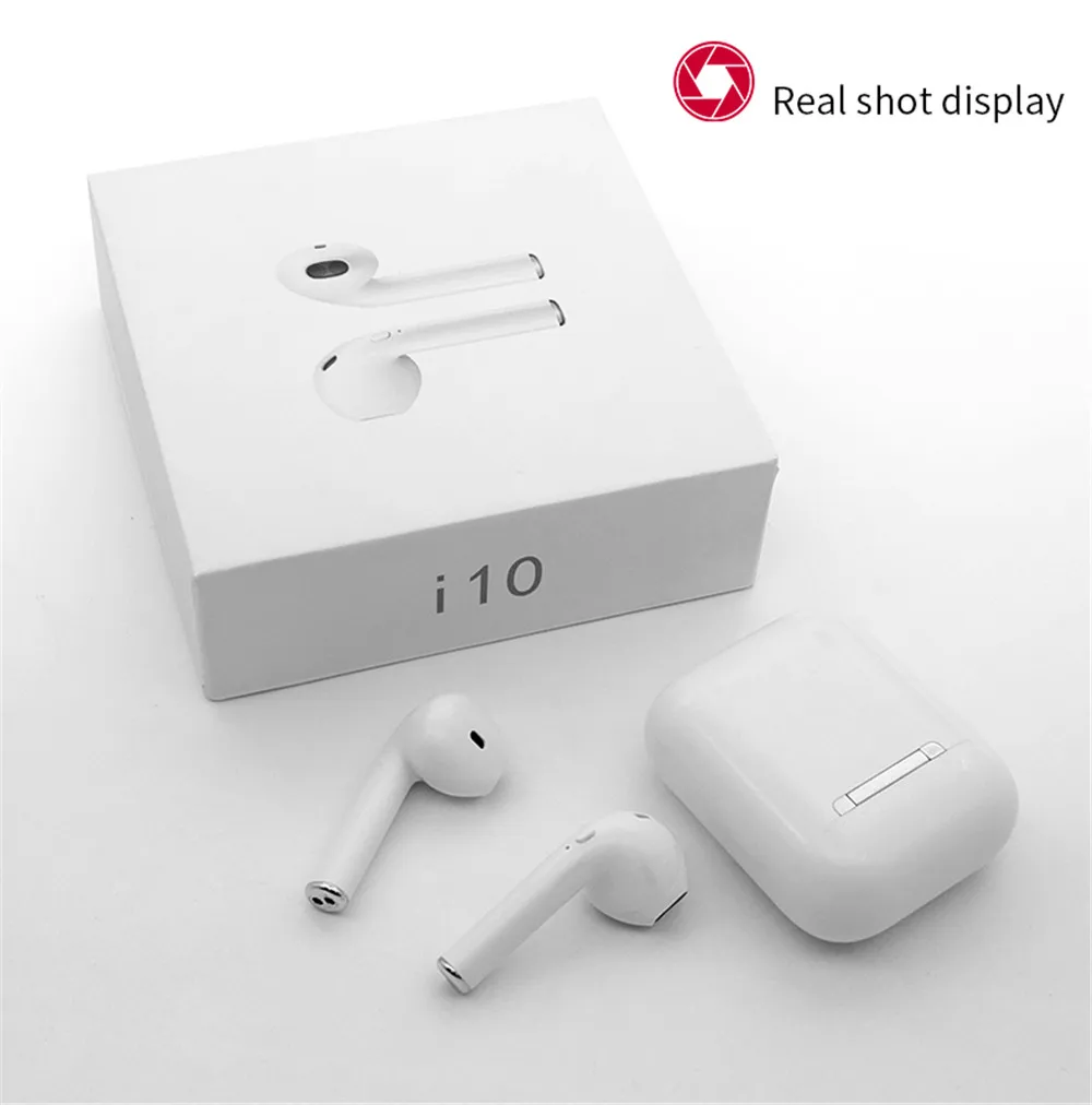 Беспроводные bluetooth-наушники I10 Tws мини-наушники-вкладыши мини-гарнитуры для всех