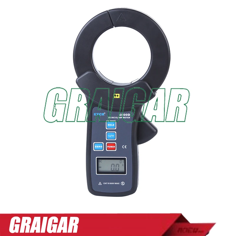 

New ETCR6800D AC/DC Clamp Leaker