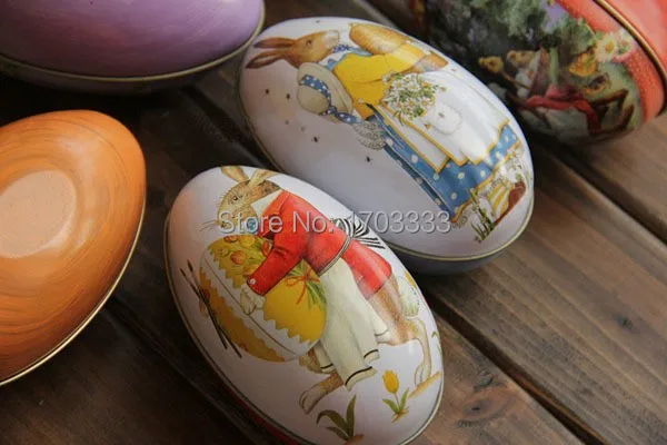2016 Новые Пасхальные украшения кабошоны Модные яйца Оловянная коробка для