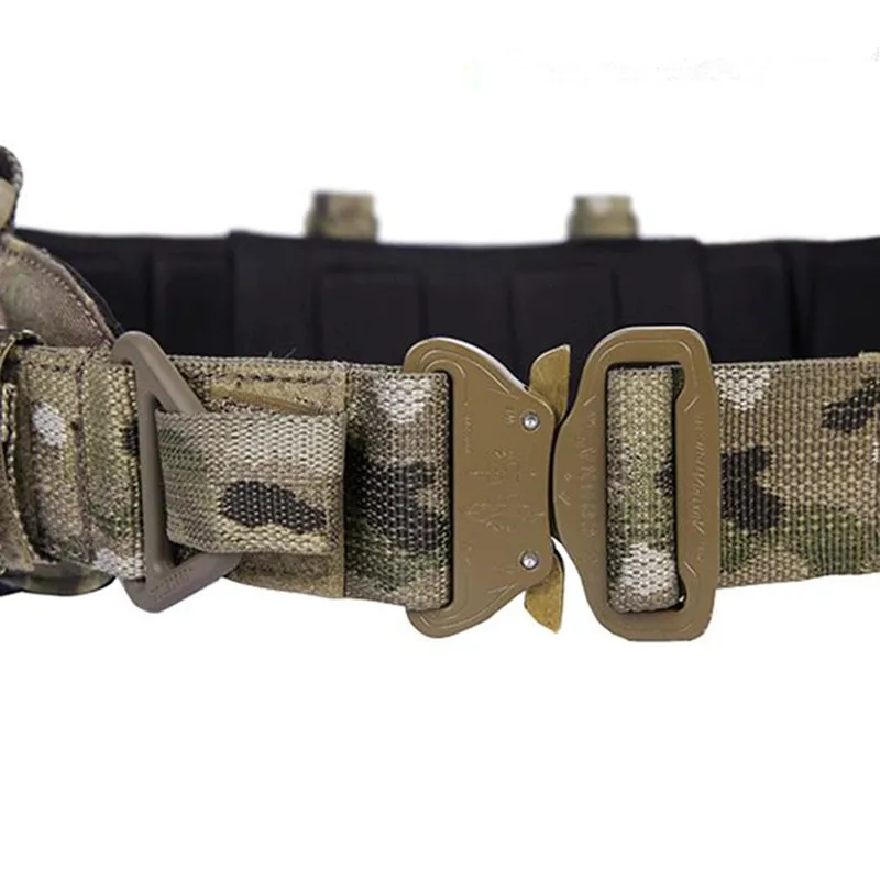 Emersongear Кобра Боевой пояс тактический пояс многофункциональная комбинация molle тяжелая промышленность стрельба армейский ремень вентилятора