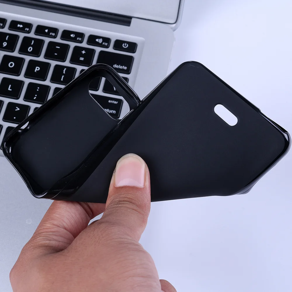 Для Wiko View 2 Go чехол черный мягкий Уретановый Термопластик (tpu) Силиконовая задняя