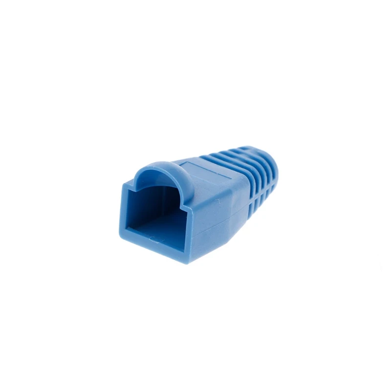 Кабели TCAM Ethernet 100 шт./лот сетевой разъем штекер RJ45 рельефные колпачки для загрузки