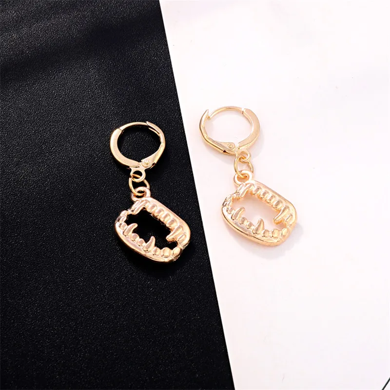 1 пара женские серьги-кольца в стиле панк | Украшения и аксессуары