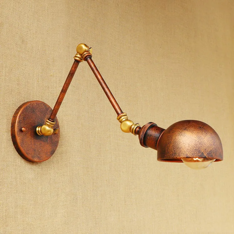 Скандинавские Ретро Винтажные Настенные светильники для домашнего освещения