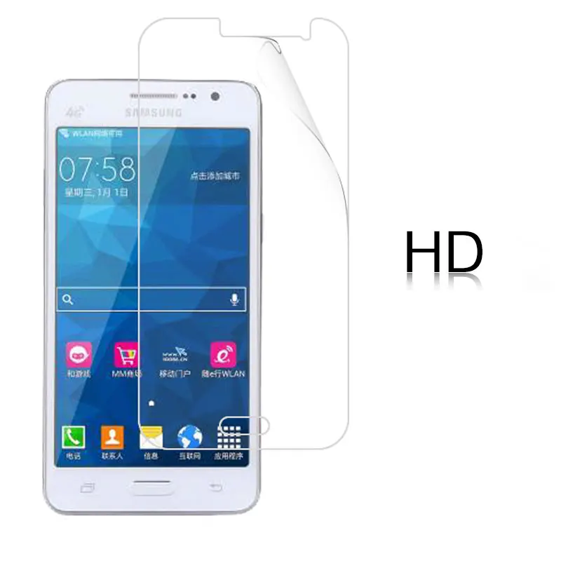 ЖК HD прозрачная глянцевая пленка для Samsung Galaxy Grand Prime G5308W SM-G530H 5 матовая с