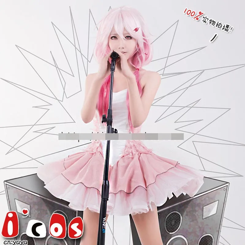 Guilty Crown Yuzuriha Inori женский костюм для костюмированной вечеринки из аниме Бесплатная