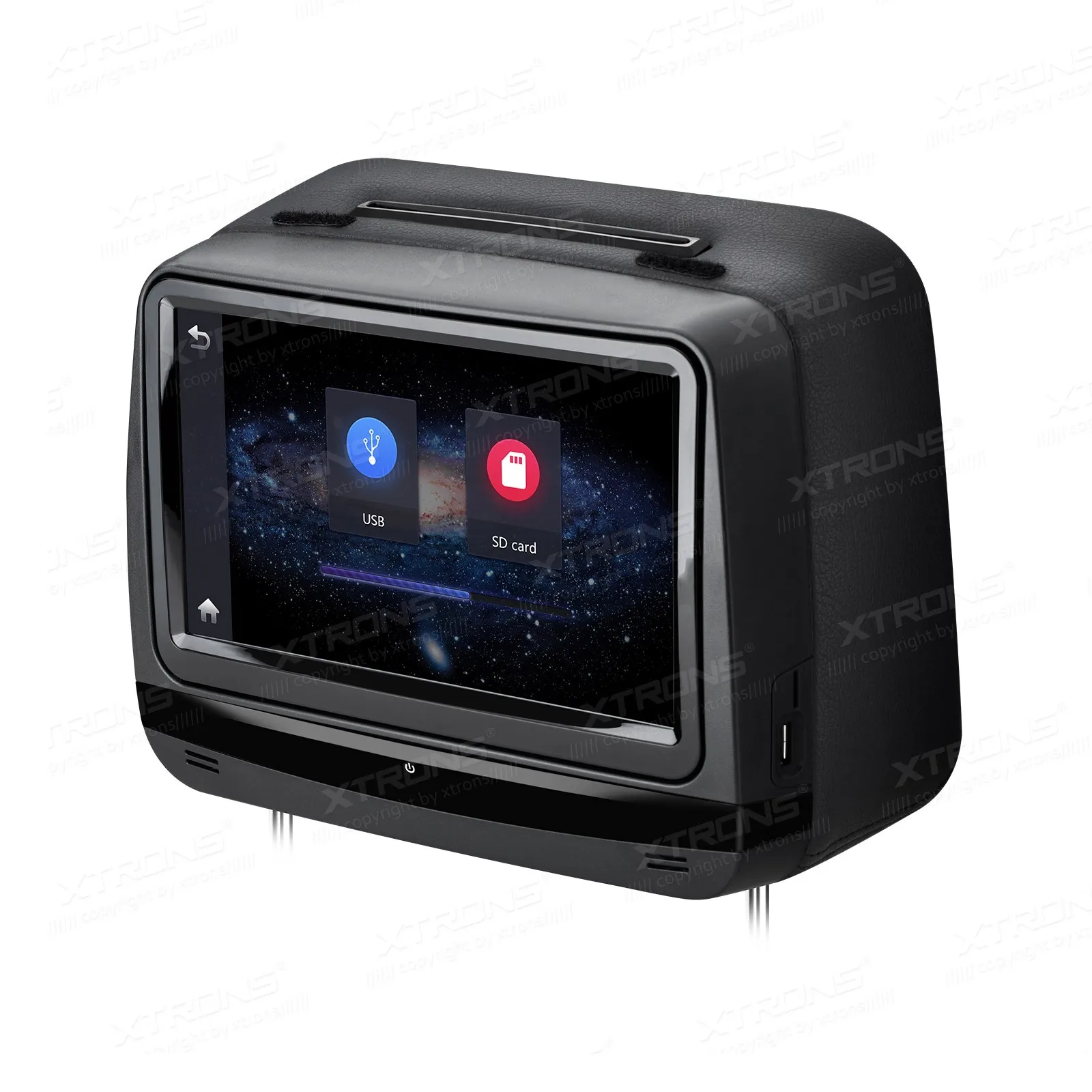 Одна пара 9 &quotсенсорный экран подголовник Автомобильный DVD Подголовник монитор с