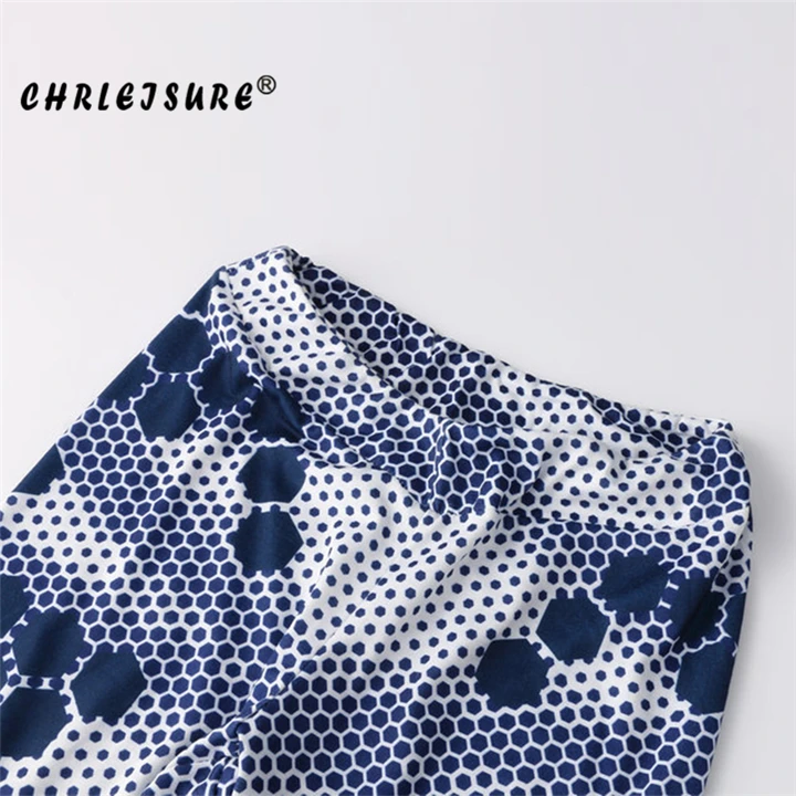 CHRLEISURE, женские леггинсы, с сотовым принтом, для фитнеса, модные, сексуальные, хип-хоп, на Рождество, Jegging, женские, обычные, сплайсинг, леггинсы, пуш-ап