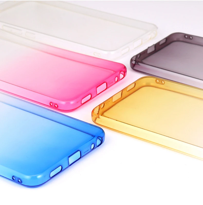 Мягкий силиконовый чехол из ТПУ градиентного цвета для Meizu U10 U20 MX5 MX6 Pro 6 7 M15 M16 Plus 6T 2