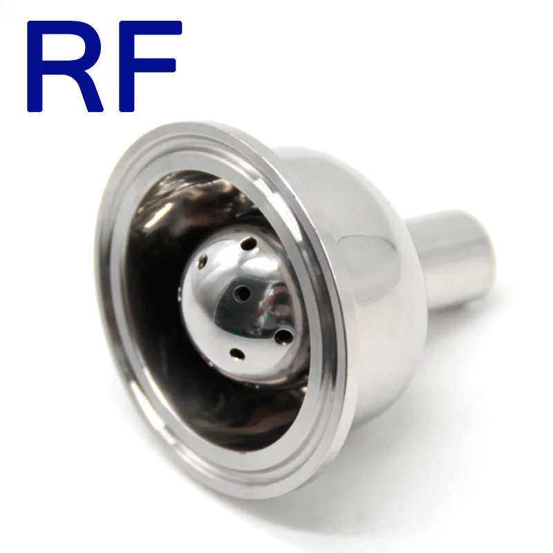 RF " x 1,5" Tri Clamp чаша редуктор, полусфера редуктор SS304 санитарно нержавеющая сталь BHO Закрытая петля экстрактор запчасти