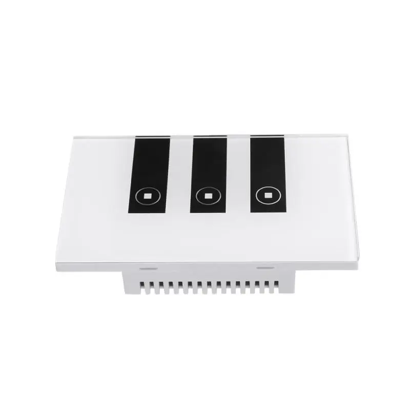 QIACHIP WiFi умный переключатель 3CH настенный США штекер Сенсорная панель Wi Fi