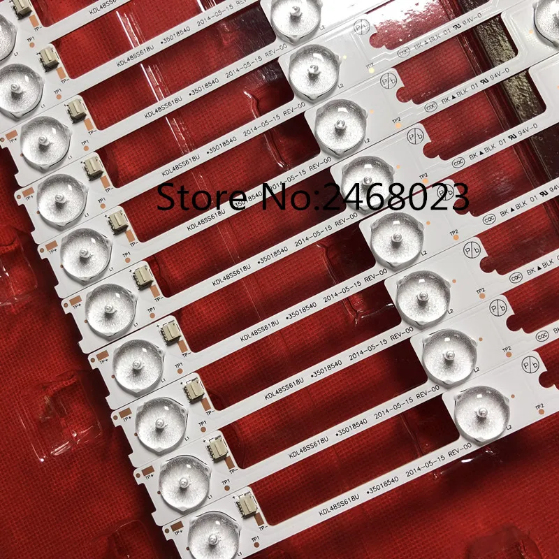 Новинка 100% светодиодная лента 40 шт./лот подсветка для KONKA KDL48JT618A KDL48SS618U 35018539 35018540 6
