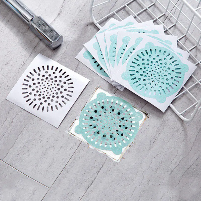 Bathroom Accessories 10 pc Bath Floor Drain Hair Catcher Strainer kitchen sink strainer stopper Shower Filter | Дом и сад