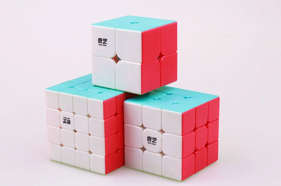 QIYI 2x2x2 3x3x3 4x4x4 5x5x5 волшебный кубик-головоломка Профессиональный скоростной кубик без наклеек QiYi Cubo Magico развивающая игрушка для детей